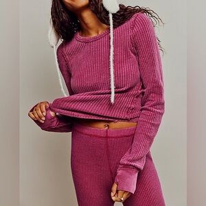 NWOT Free People We The Free Roll With It Thermal